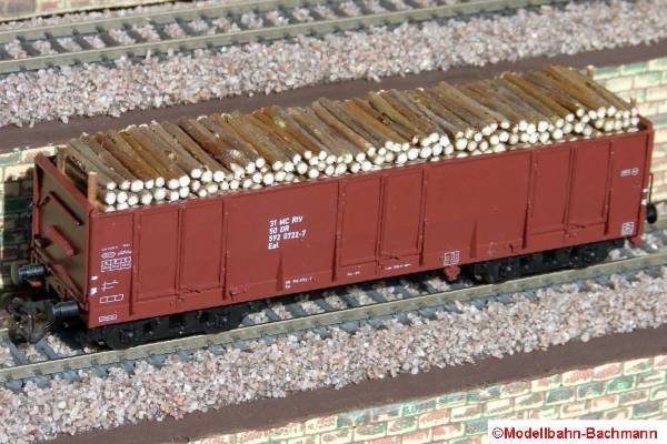 Ladung Stammholz quer